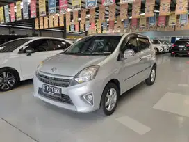LOW KM MULUS TERAWAT LIKE NEW ! Toyota Agya 1.0 G AT 2016 Silver
