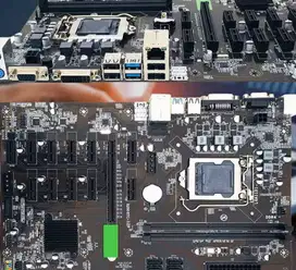 motherboard BTC B250B + core i3