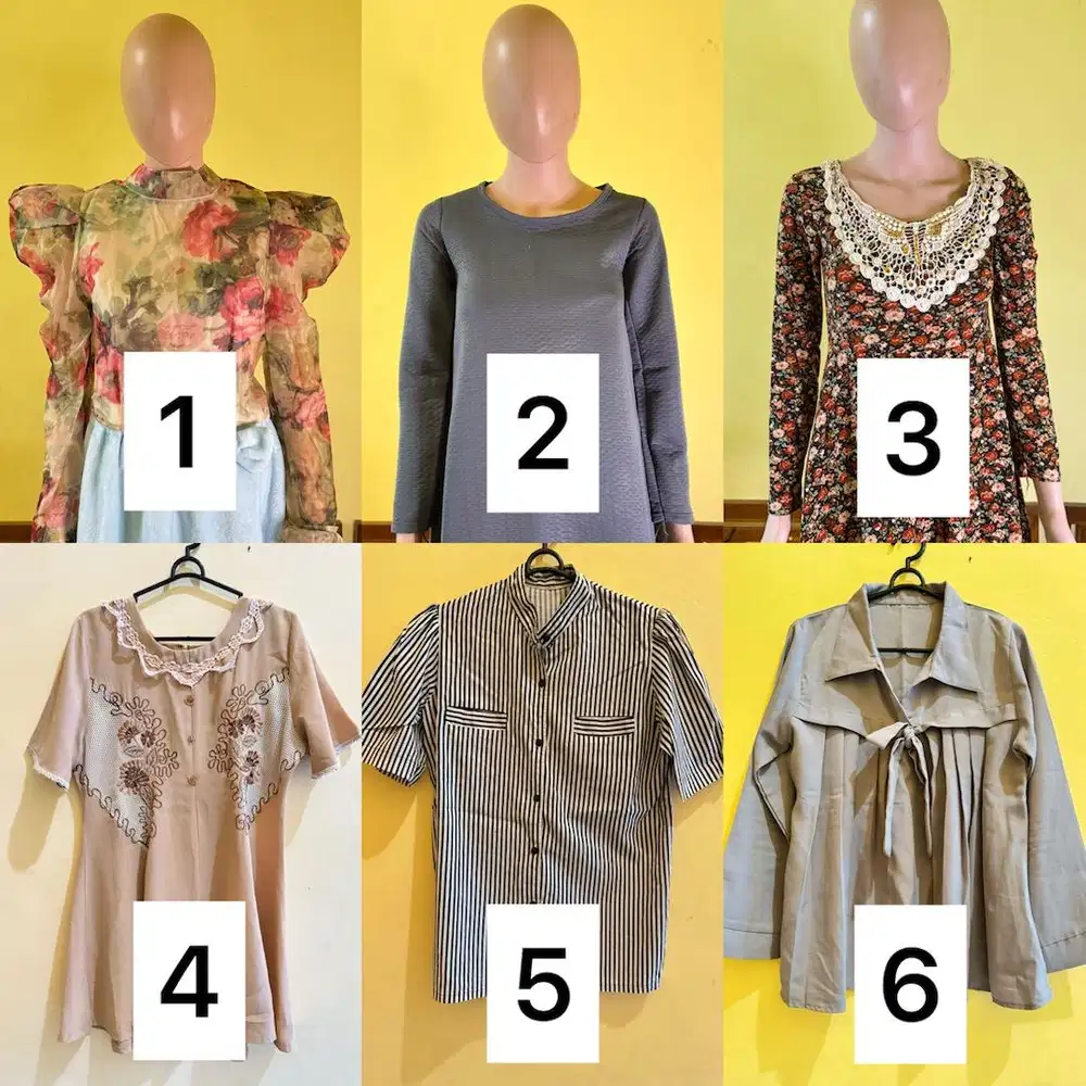 Atasan & bawahan preloved