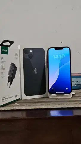 IPHONE 13 128 midnight black (ex ibox) garansi aktif