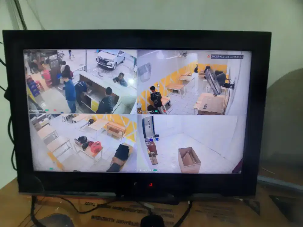 PERBAIKAN CCTV DAN PEMASANGAN BARU
