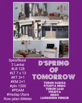 ❗D'Spring Of Tomorrow❗Rumah di Wage-medaeng-Kedungturi