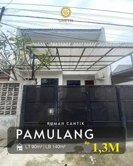 Dijual rumah cantik 2 lantai dalam cluster di Pamulang