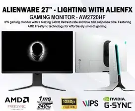 monitor Alienware AW2720HF 240Hz Gaming Monitor 27 1ms Response Time