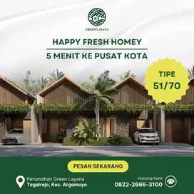 Happy Fresh Homey : Perumahan Baru 5 Menit ke Pusat Kota Salatiga