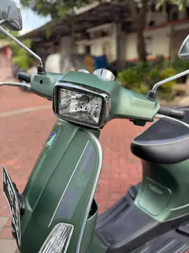 VESPA S 125 iGET Thn 2017 Hijau Doff (MOTOR RAWATAN SECOND RASA BARU)