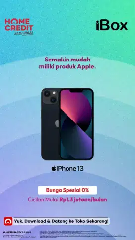Cicilan iphone bunga 0% dan tanpa dp ibox the park mall solo baru