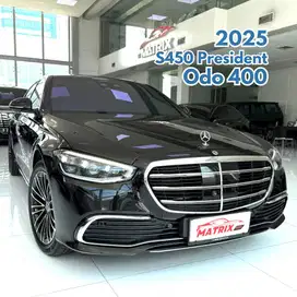 Mercedes Benz S450 President 2025 NIK 2024 Black Mercy S450L S 450 L