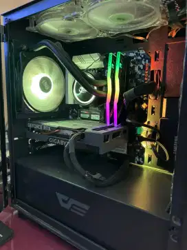 Dijual PC + 2 Unit monitor LG