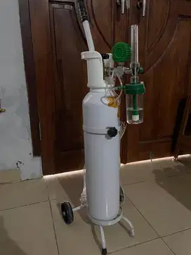 Tabung Oksigen 1m3 + Troly