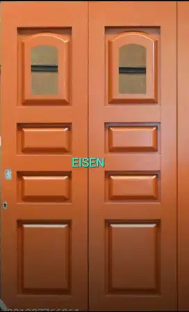 Pintu besi garasi EISEN Cat Oven POWDER COATING