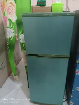 Kulkas 2 pintu merek LG express cool