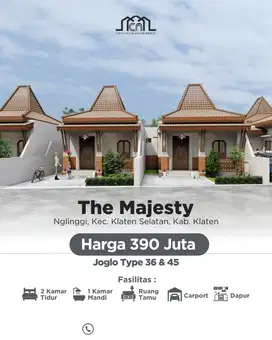 Rumah Klaten 300 Jt An di Lokasi Istimewa, 3 Menit ke Pusat Kota