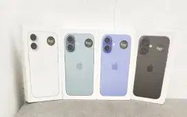 iphone 16 128/256GB new resmi BNIB 100%