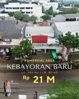 For Sale Komersil Area Ruko 2 lantai Hadap Selatan