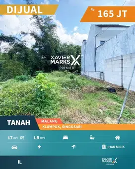d038 Tanah Murah, Legalitas Sertifikat Hak Milik ,Siap Dibangun