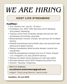 LOKER HOST LIVE STREAMING