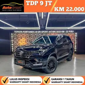 [ TDP 9 JUTA ] TOYOTA FORTUNER 2.8 GR SPORT 4X2 SOLAR A/T NIK.2023