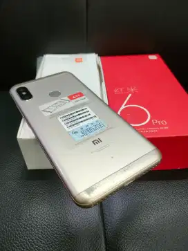 Redmi Note 6Pro 4/32 Fullset murah meriah