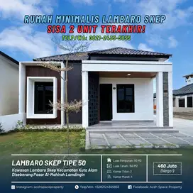 Dijual Rumah Minimalis di Lambaro Skep - Sisa 2 Unit Terakhir!
