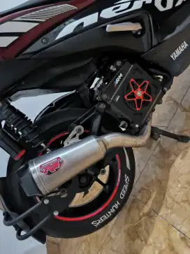 Knalpot R9 New Alpha Aerox Old