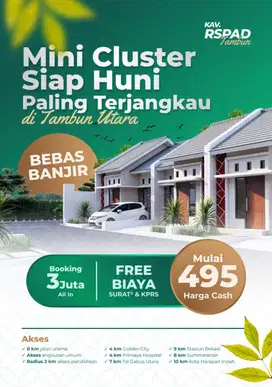 Rumah Syariah Murah Dan Strategis Di Tambun Utara Bekasi