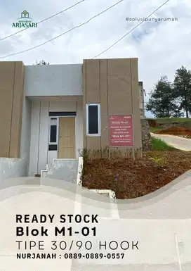 Rumah T. 30/90. Cicilan 1,8 juta. Kota Baru Arjasari. Banjaran