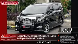 Toyota Alphard 2.5 SC Premium Sound JBL Audio Full Spec 2015