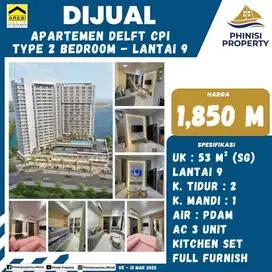 DIJUAL APARTMENT MURAH TYPE 2 BADROOM DI DELFT APARTMENT