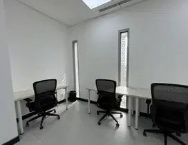 Sewa Kantor Unit Furnished untuk 6 Pax di Telkom Landmark Tower