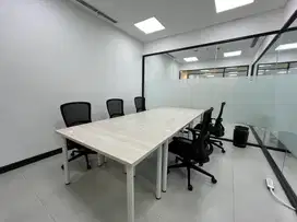 Sewa Kantor Unit Furnished untuk 4 Pax di Telkom Landmark Tower