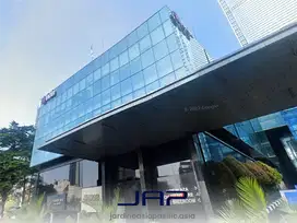 Sewa Kantor Chubb Square 200 M2 Bare Strategis di Thamrin Dekat MRT HI