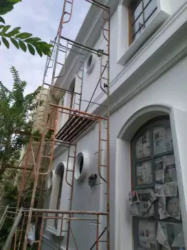 Cat rumah dan cat dinding, tembok retak, plafon pvc, plafon gipsum,
