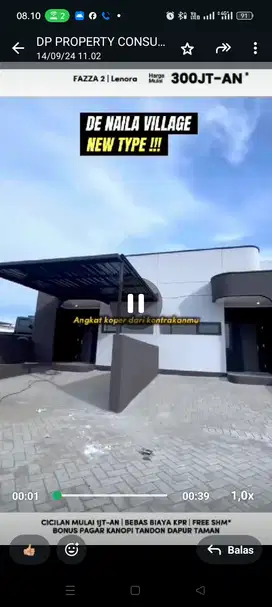 FREE 6x ANGSURAN TERMURAH DI DRIYOREJO RUMAH MODERN