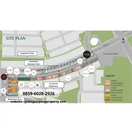 Enchante Exquis 3 Lantai 1 Menit QBIG IPEKA Dekat access Toll BSD City