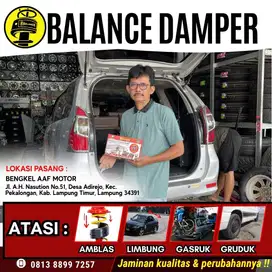 Shock mobil Awet & bebas Amblas ! Kuncinya pasangin Karet per Balance