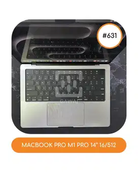 #631 Macbook Pro M1 Pro 14 Gray 16/512 WIFI BH 79%
