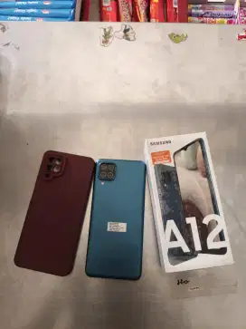 Bismillah, jual BU samsung A12 ram 6/128 fullset