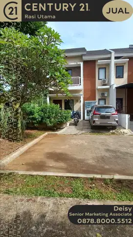 DIJUAL RUMAH 2 LANTAI DI ROYAL OAK TOWN HOUSE JATISAMPURNA BEKASI