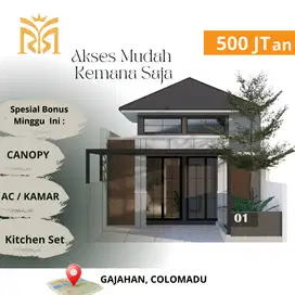 Rumah 2 Kamar Tidur dekat Kampus UMS