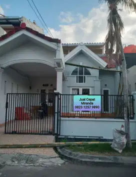 Rumah Murah Harapan Indah cluster Sari lebar 7 baru renovasi siap huni