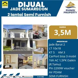 DIJUAL RUMAH MEWAH SIAP HUNI DI SUMMARECON MUTIARA LOKASI STRATEGIS