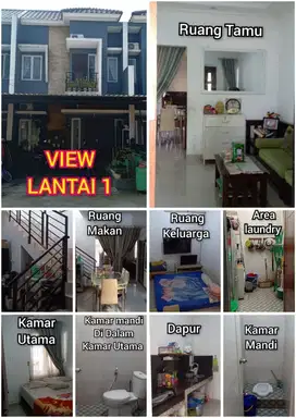 Jual Rumah Tingkat exit Tol sawangan Cluster D'Aroem Village