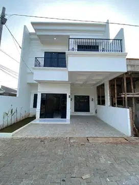 Rumah siap huni DP 0% lokasi 10 menit ke stasiun depok