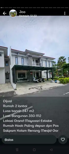 Rumah di Mayasari estate kelurahan  Kahuripan kec Tawang Tasikmalaya