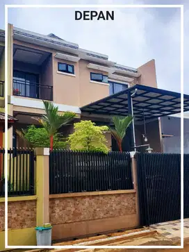 Rumah Cibubur 2 Muka Dpn Blakang (3Lantai) LT 231 m2, LRT Cibubur