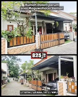 Rumah siap huni dalam cluster maguwoharjo timur pasar tajem
