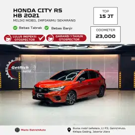 LOW KM !!! HONDA CITY RS HB 2021