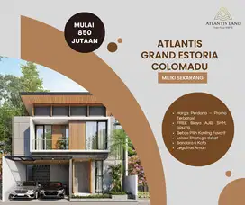 ATLANTIS GRAND ESTORIA RUMAH 2 LANTAI TERBAIK DI COLOMADU