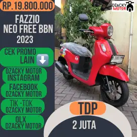 FAZZIO NEO 2023 SECOND LIKE NEW FREE BBN ( Balik Nama )